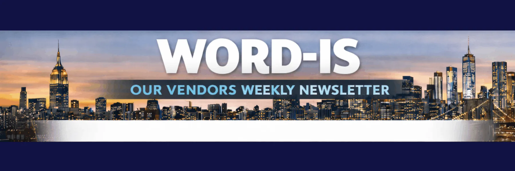 Word-Is Newsletter - Weekly NYC Spending Insights